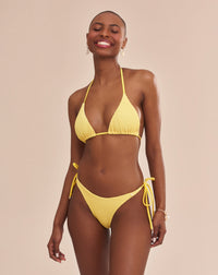 Calcinha Ola Sophia Amarelo Sol - Amarelo - AMARELO / P