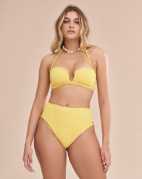 Top Ola Demi Amarelo Sol - Amarelo - AMARELO / P