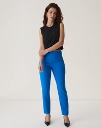 CALÇA SLIM DE ALFAIATARIA - AZUL - AZUL / AZUL / 46