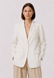 Blazer Oversized Acinturado - Off White