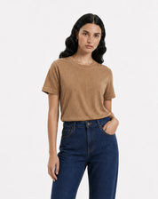 Camiseta Estonada - Bege