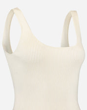 REGATA BÁSICA DECOTE U - OFF-WHITE