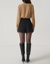 SHORTS SAIA RETO DE ALFAIATARIA - PRETO